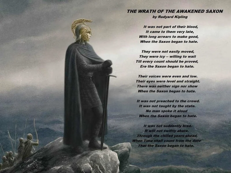 The Wrath of the Awakened Saxon by Rudyard Kipling